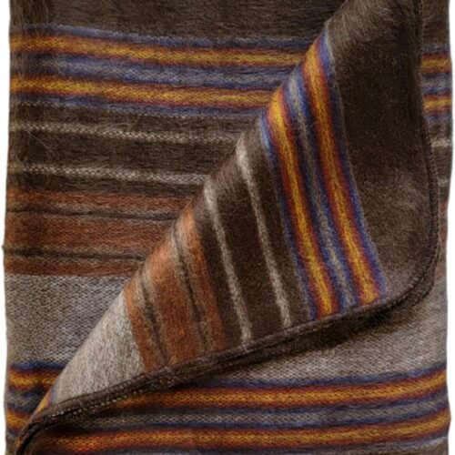 Alpaca Wool Throw Blanket