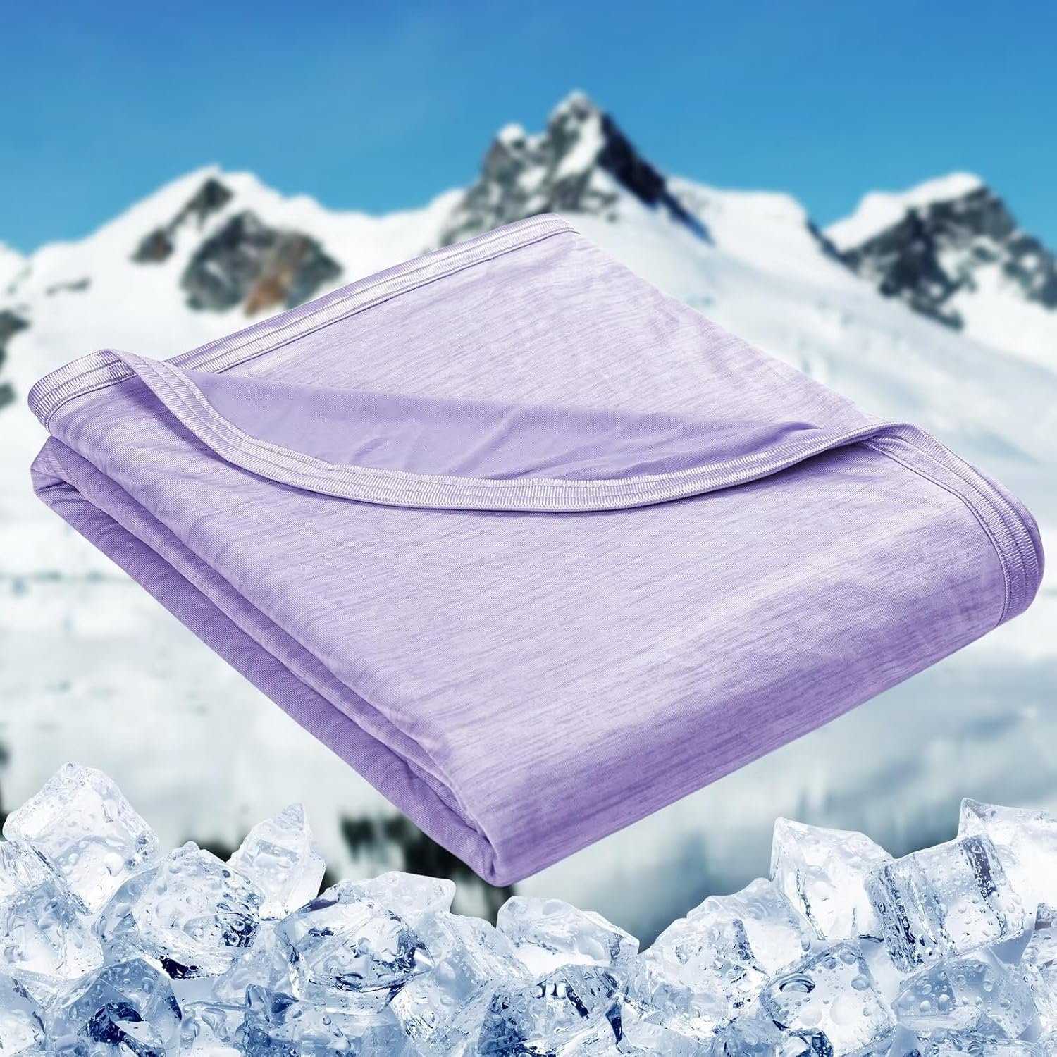 Cooling Throw Blanket for Summer
