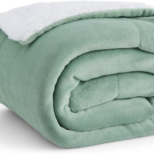Thick Warm Fleece Throw Blanket for Winter