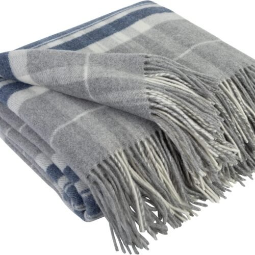 Cashmere Wool Throw Blanket for Couch Bed Sofa